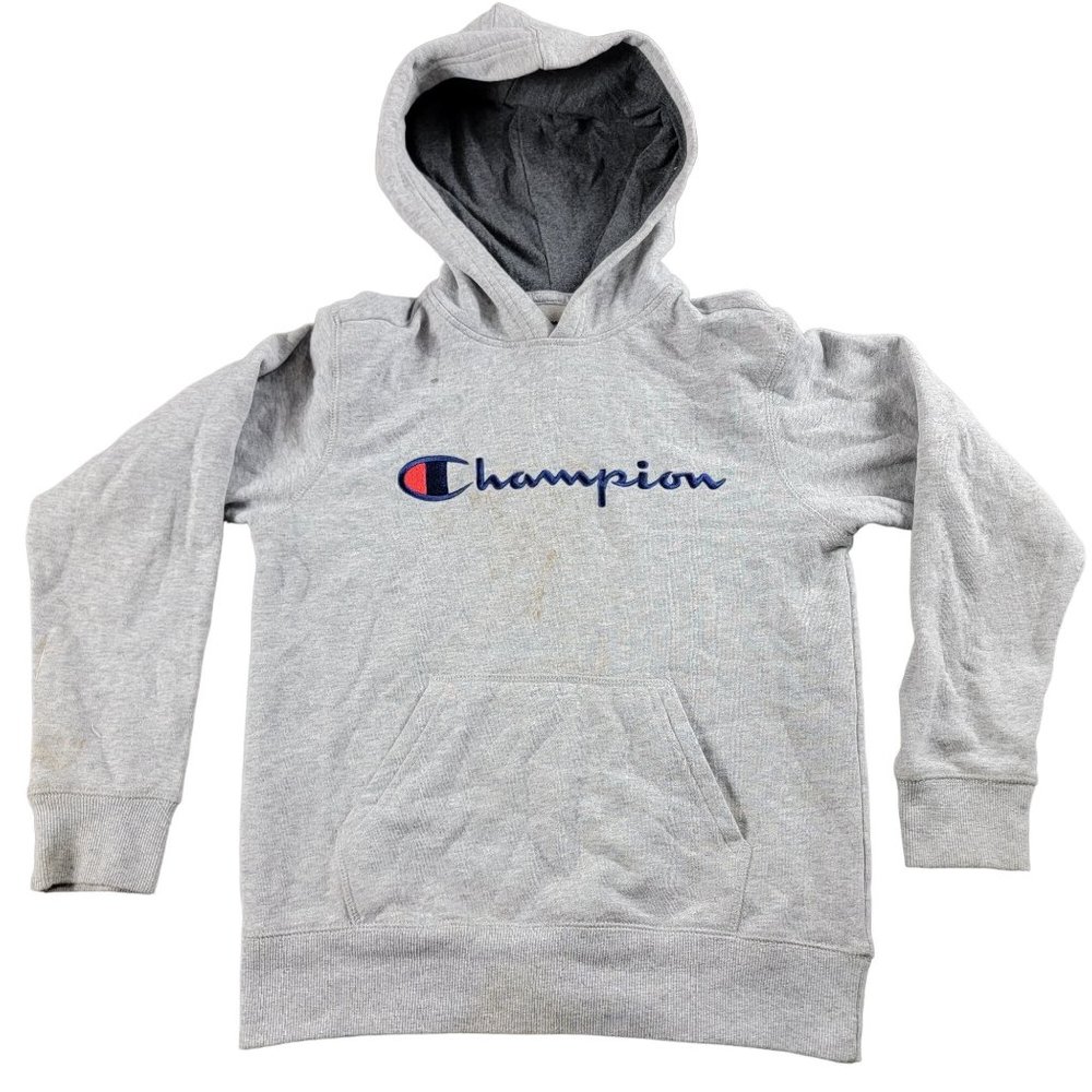 Champion Womens Medium Gray Pullover Sweater Long Sleeve Casual Outdoors